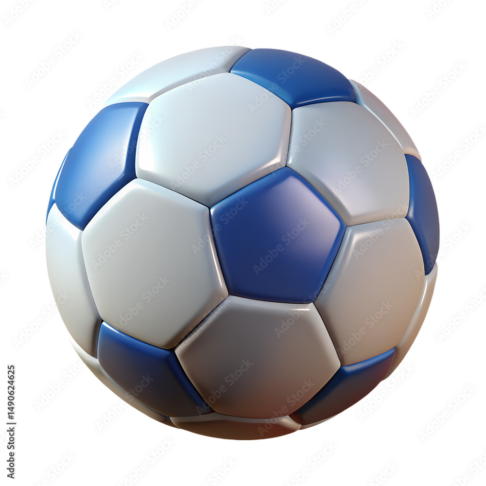 Fototapeta premium soccer ball isolated on white