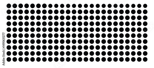 Symbol Map Of the County Douglas (Missouri, US) showing the County with a few black dots
