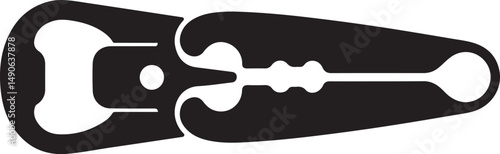 Bottle Opener and Clothes Peg Combination Icon