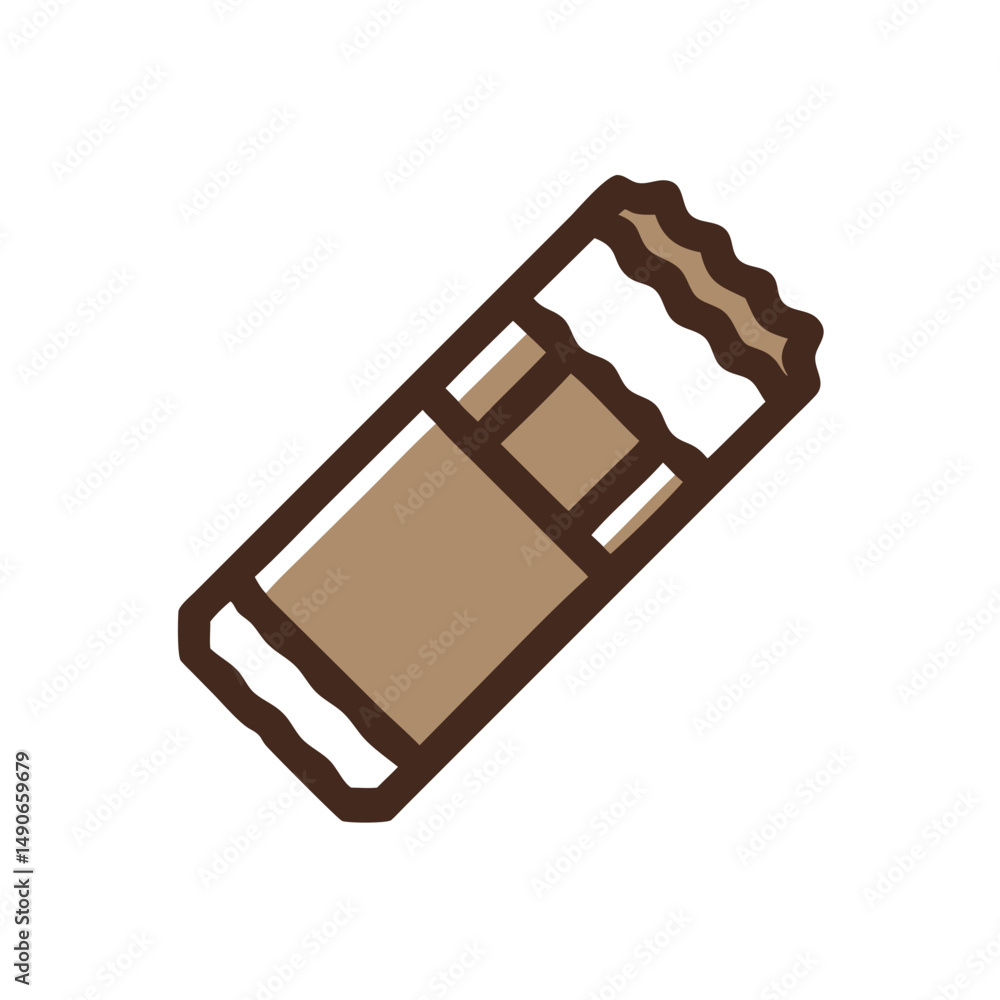 chocolate bar icon, chocolate bar vector illustration-simple illustration of chocolate bar, perfect for chocolate bar logos and icons chocolate bar icon, chocolate bar vector illustration-simple illustration of chocolate bar, perfect for chocolate bar logos and icons