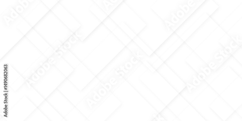 Abstract white and gray line background design. squares in bright light with soft shadows as pattern. paper texture design Modern and geometric design.