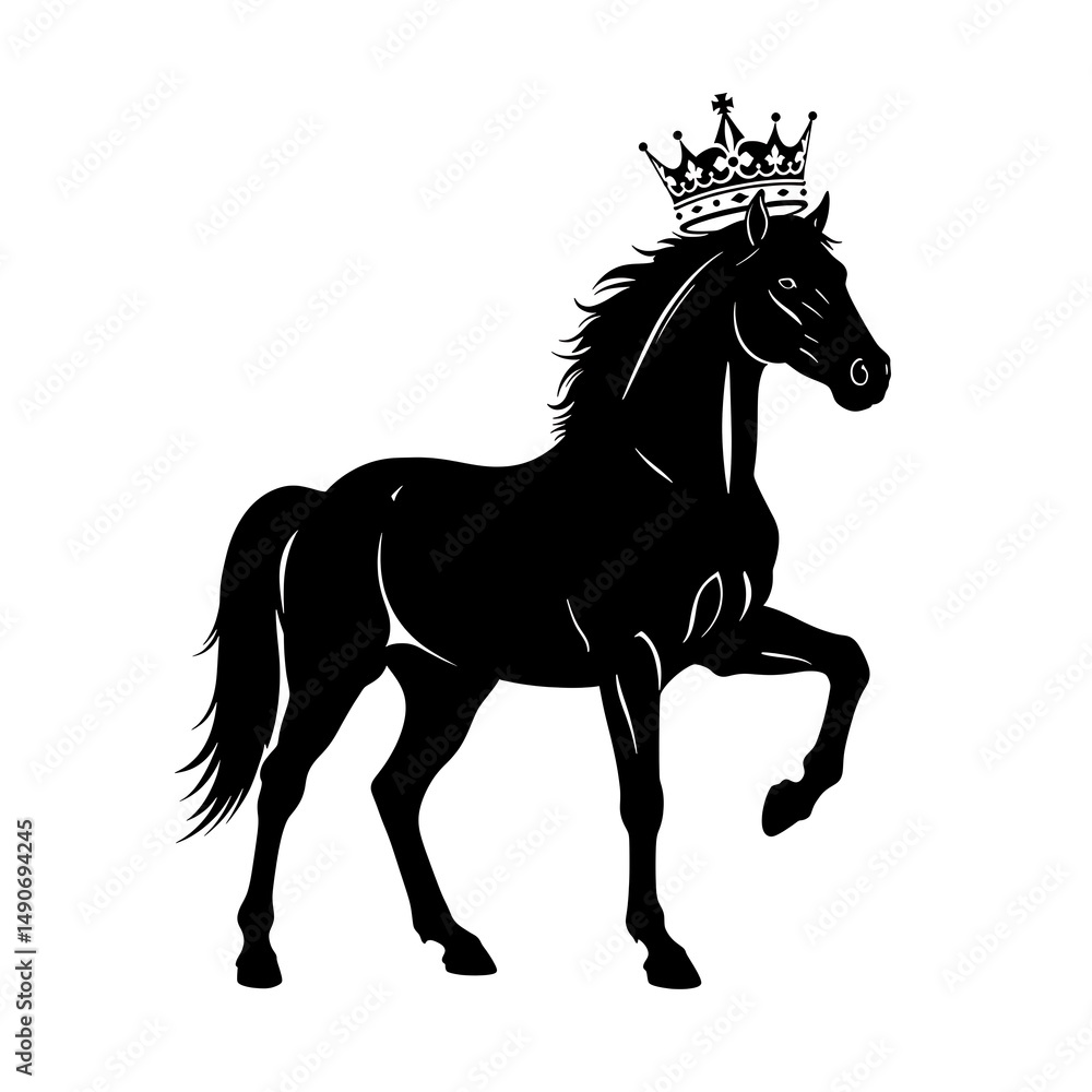 Obraz premium Regal Silhouette