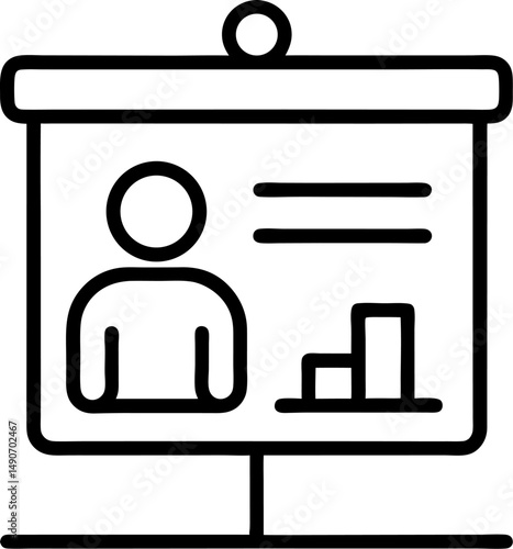 Business Strategy Line Icons