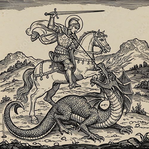 Saint George's Triumphant Strike