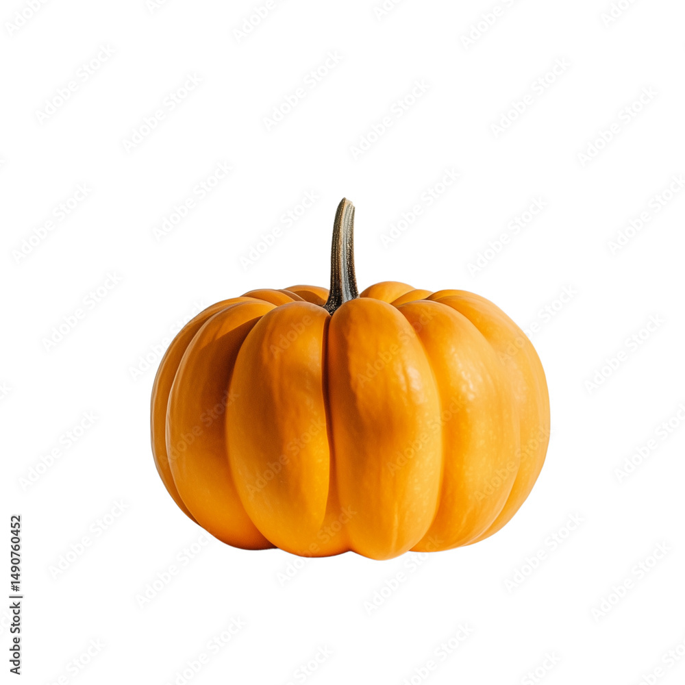 Obraz premium Pumpkin on white background