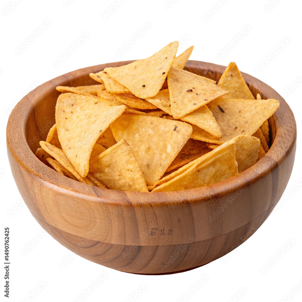 chips in a bowl chips in a bowl