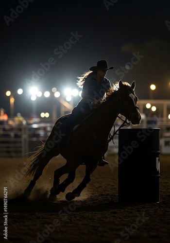 Night Rider's Silhouette
