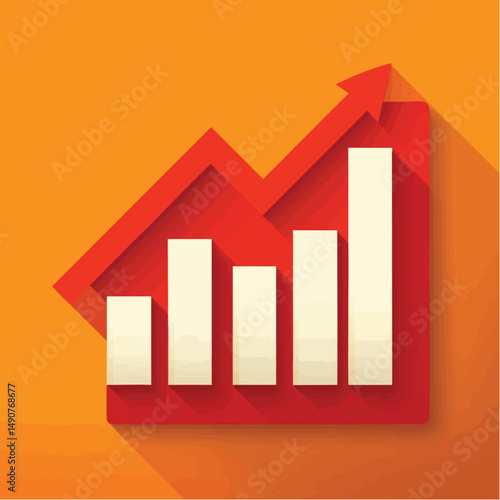Upward trend highlighted in graphic