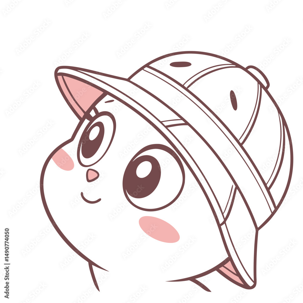 Kawaii Style Shy Emoji Vector
Kawaii Style Shy Emoji Vector