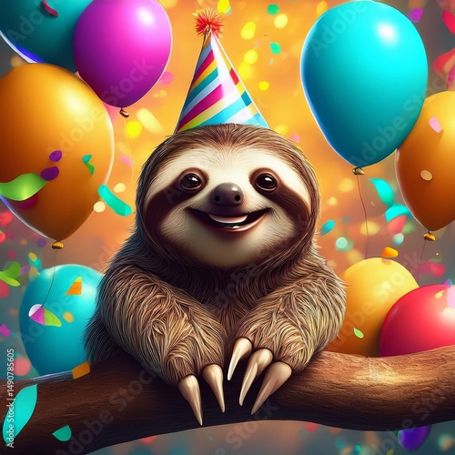 Slorh happy birthday Cartoon 