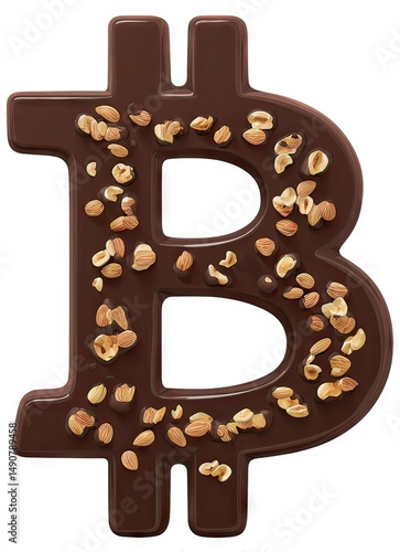 Chocolate day celebration coin your gold in finance sweet treats for success