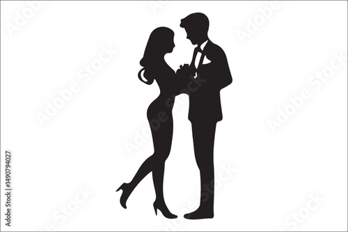 Wallpaper Mural Elegant Ballroom Dance Silhouette SVG | Romantic Dance Couple Clipart

 Torontodigital.ca