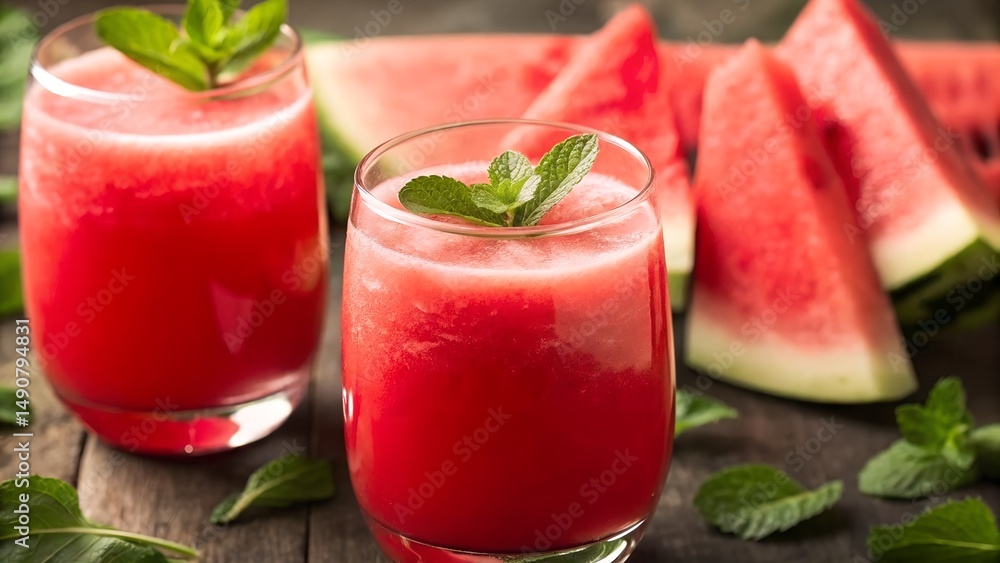 Refreshing Watermelon Mint Juice Homemade Recipe & Health Benefits Refreshing Watermelon Mint Juice Homemade Recipe & Health Benefits