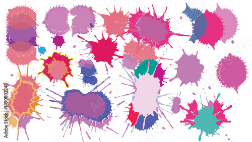 hand print with paint splashes.watercolor,paint,colours,brush,design,art,paper,set,texture,colorful,stain,frame,grunge,splash,artistic,element,hand,painting,collection,pattern.