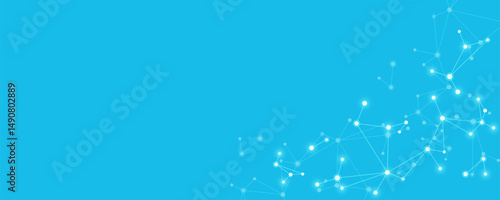 Molecular structure and genetic engineering, molecules DNA, neural network, scientific research. Abstract background for innovation technology, science, healthcare, and medicine