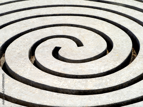 Spirale di cemento