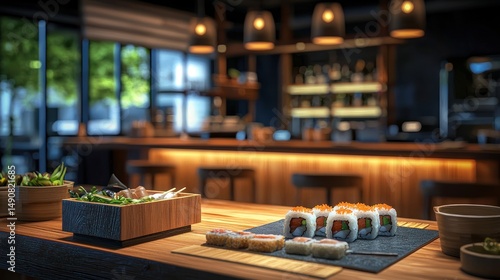 Elegant Sushi Bar: A Culinary Delight
