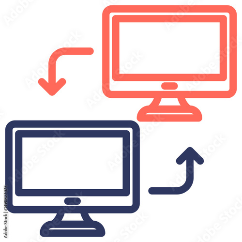 Peer To Peer Icon