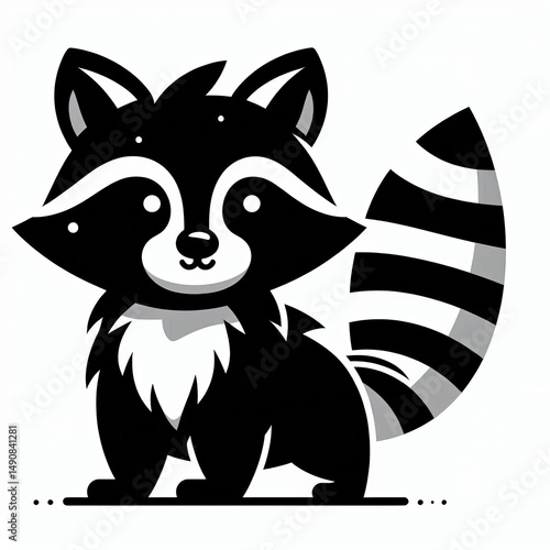 raccoon silhouette