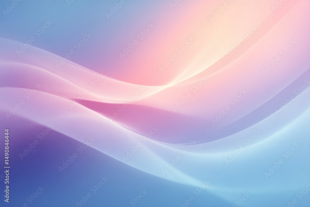 Fototapeta premium abstract design with flowing lines and shapes evoking innovation and learning accentuate learning processes