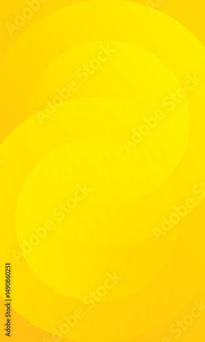 Yellow gradient abstract background. Circle shapes composition Space. suitable for background, landing page, wallpaper, home screen, theme. vector eps 10