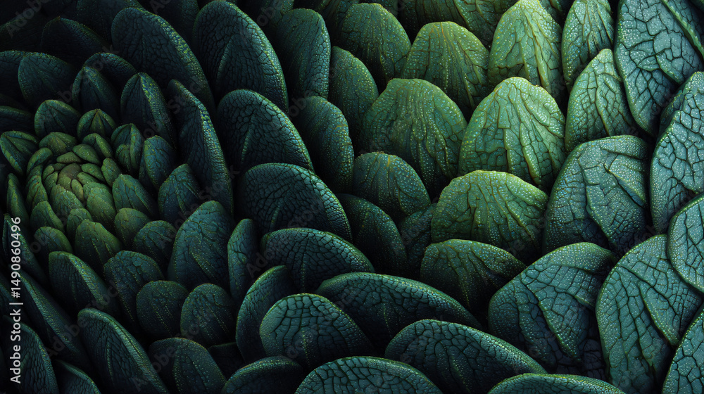 Obraz premium botany texture extreme close-up