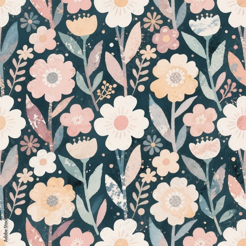 Seamless Floral Pattern design 