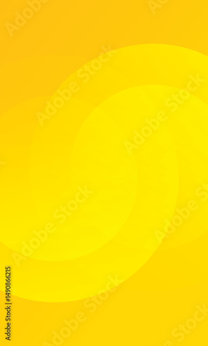 Yellow gradient abstract background. Circle shapes composition Space. suitable for background, landing page, wallpaper, home screen, theme. vector eps 10
