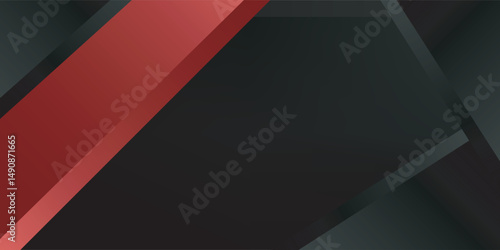 Red and  black abstract corporate background with dots element decoration. modern design concept. vector illustration eps 10.