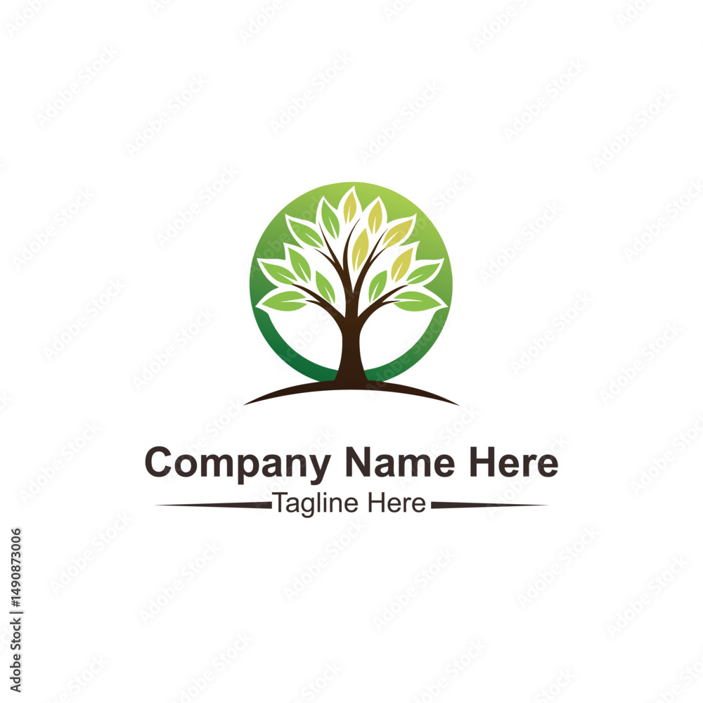 Obraz premium Tree Logo