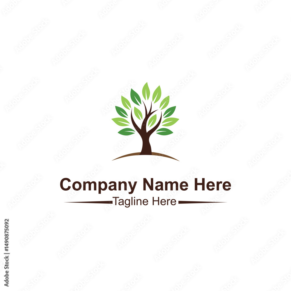 Obraz premium Tree Logo
