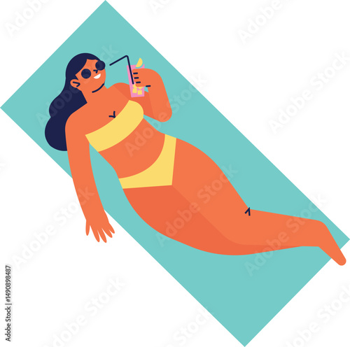 girl on a beach