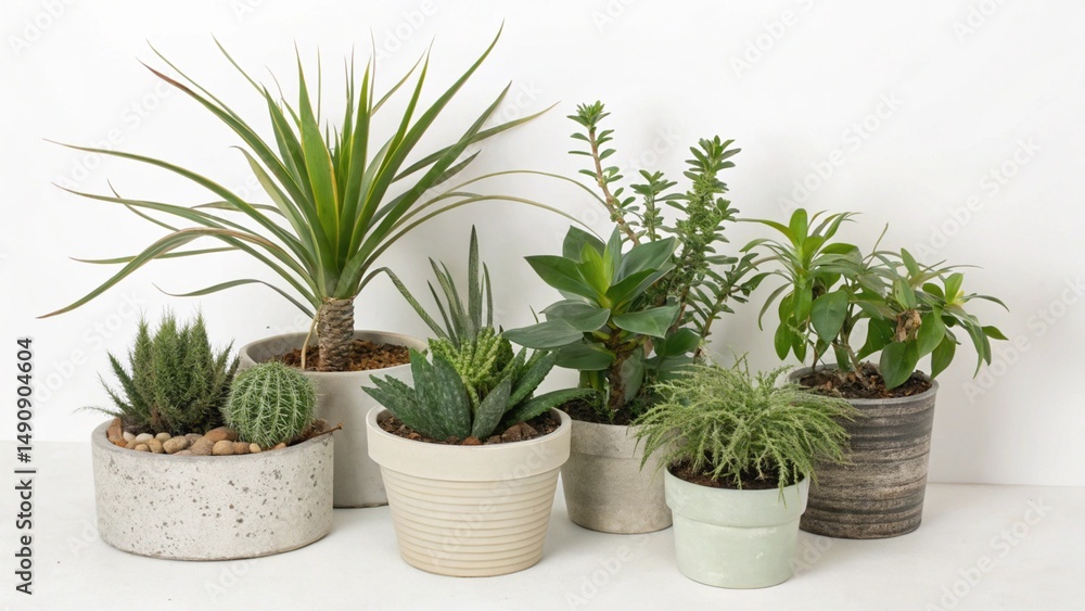 Fototapeta premium green plant in a pot
