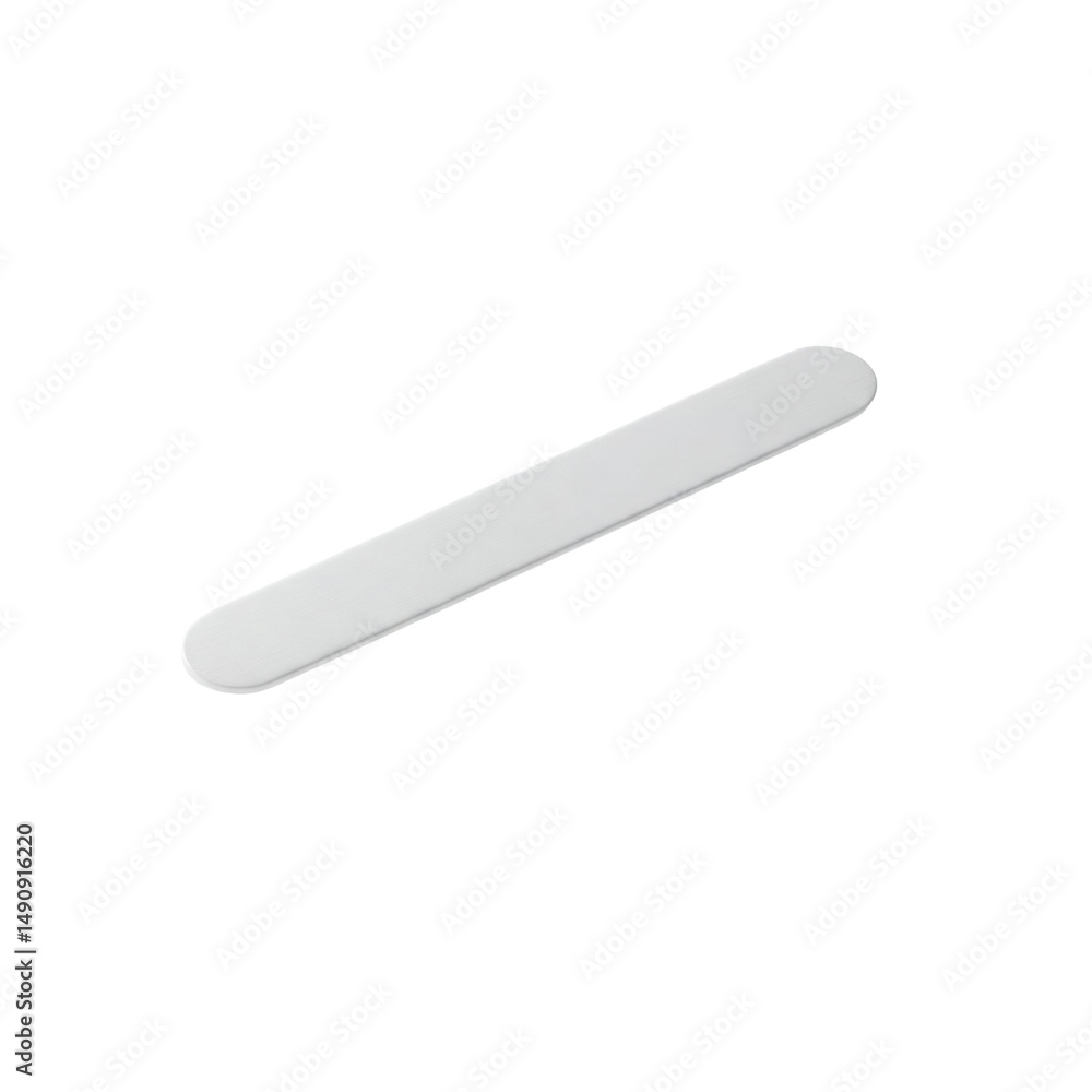A white tongue depressor A white tongue depressor