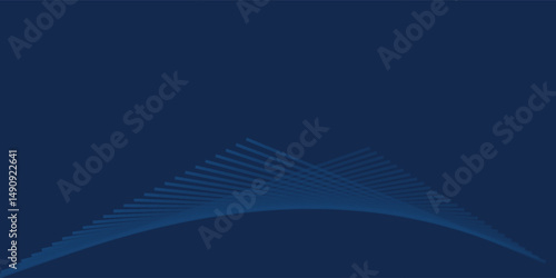 Light Blue vector cover with straight stripes. Glitter abstract illustration with colored sticks. Smart design for business ads. Vector Abstract science futuristic energy technology concept