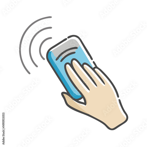 contactless icon, contactless vector illustration-simple illustration of contactless, perfect for contactless logos and icons