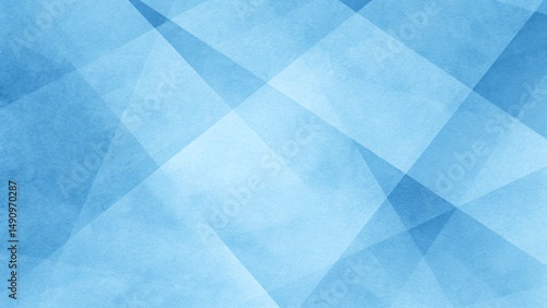 Abstract blue geometric background design texture