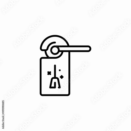 do not disturb sign icon sign vector