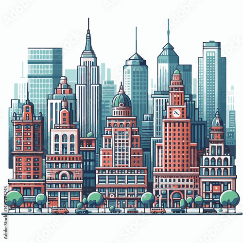 manhattan, city, york, nyc, cityscape, usa, architecture, downtown, building, landmark, new, america, skyline, urban, travel, new york city, tourism, ny, famous, sky, new york, skyscraper, business, v