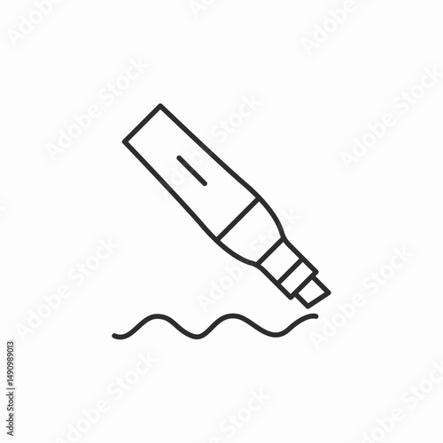 pencil writing drawing icon sign vector