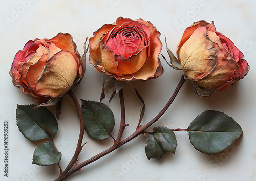 Obraz na płótnie bouquet of roses w salonie