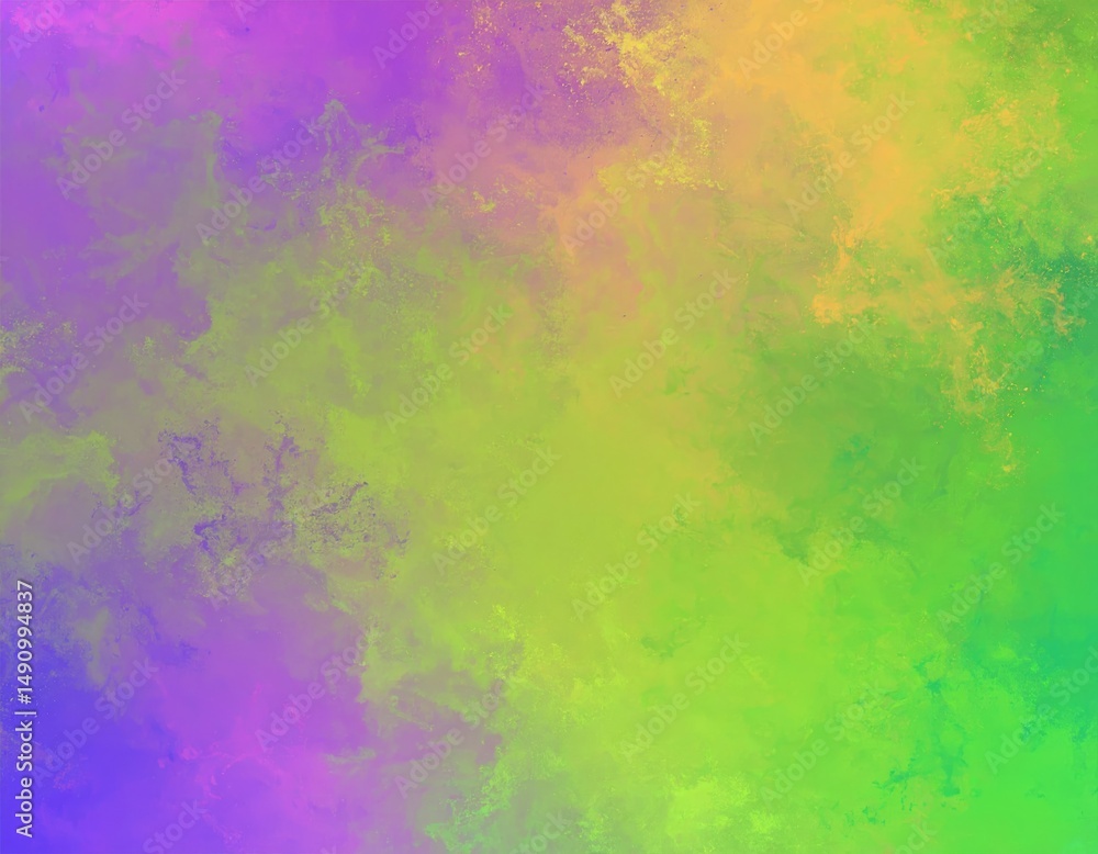 Fototapeta premium Abstract multicolor 3d gradient background with hi-tech elements and waves