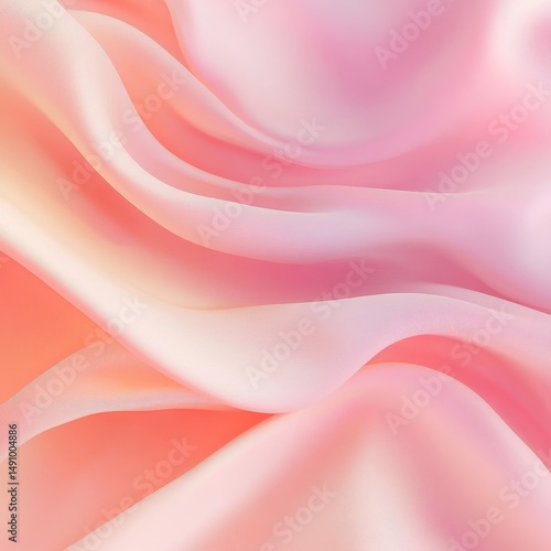 Abstract background with pink satin. Vector illustration. Eps 10.