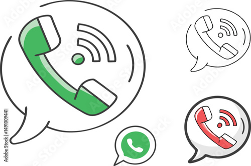mobile phone with a smile