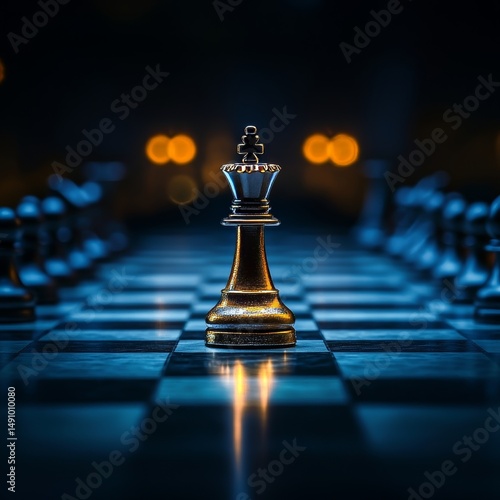 Chess board game, business concept of business ideas and competition and strategy ideas