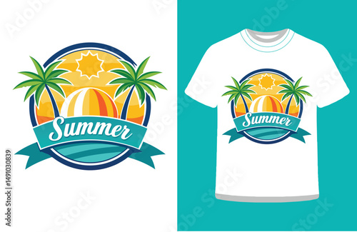 Summer T-Shirt Design for the Ultimate Chill.