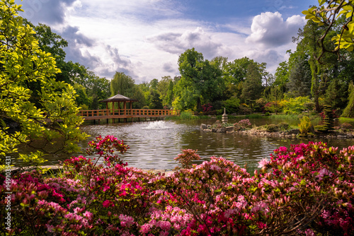 The Japanese Garden in Wrocław.