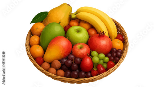 Fresh, Juicy Fruits in High Resolution