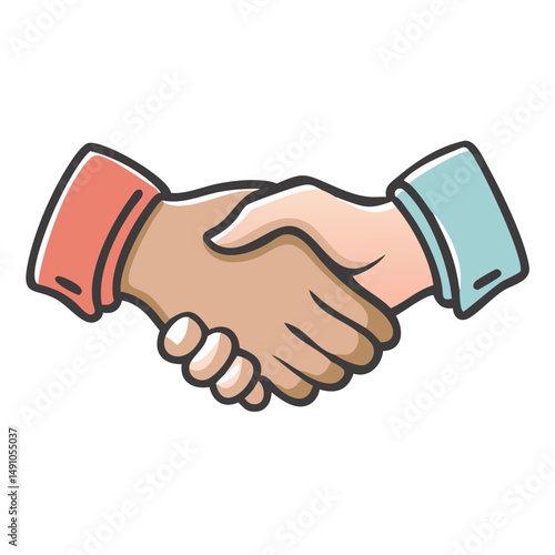 handshake icon, handshake vector illustration-simple illustration of handshake, perfect for handshake logos and icons