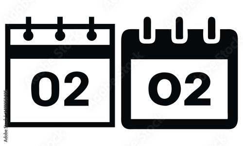 Vector calendar icon for a Black Friday event in the year 2012, an illustration of a significant date